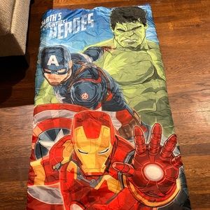 Boys super hero sleeping bag
